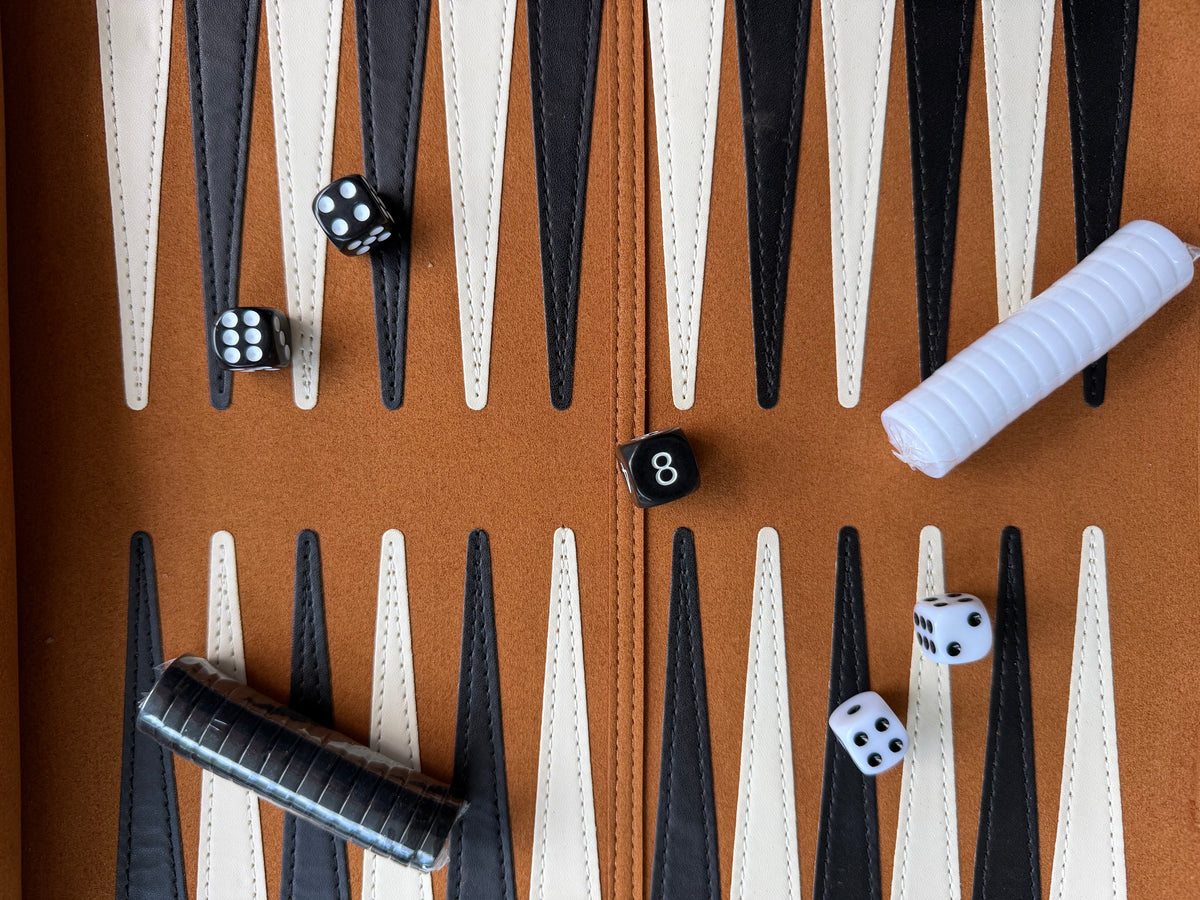 Special Bundle Package: Backgammon + Mancala + Silver Playing Cards